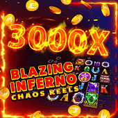 Logo Blazing Inferno Chaos Reels